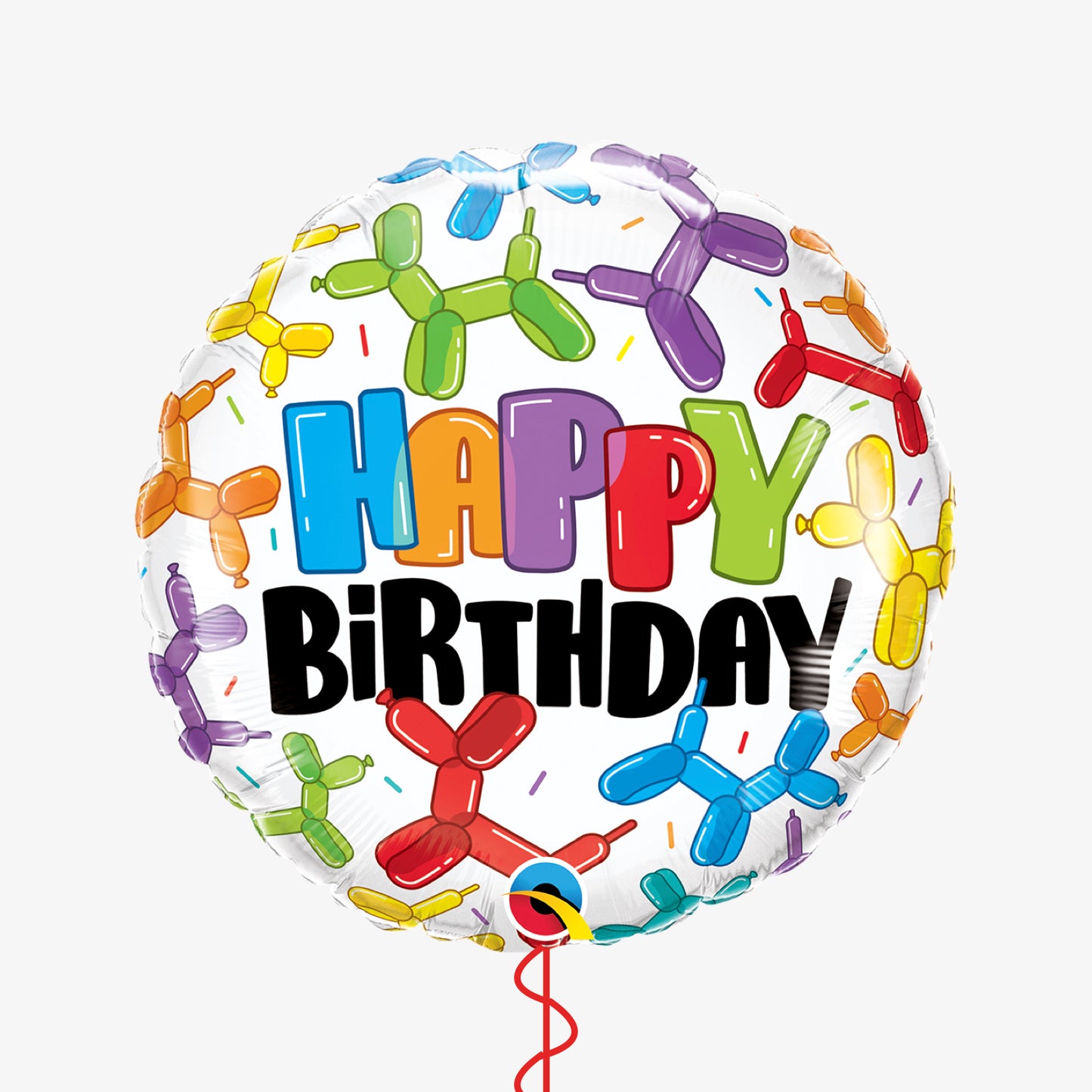 Balloon Dog Happy Birthday Balloon