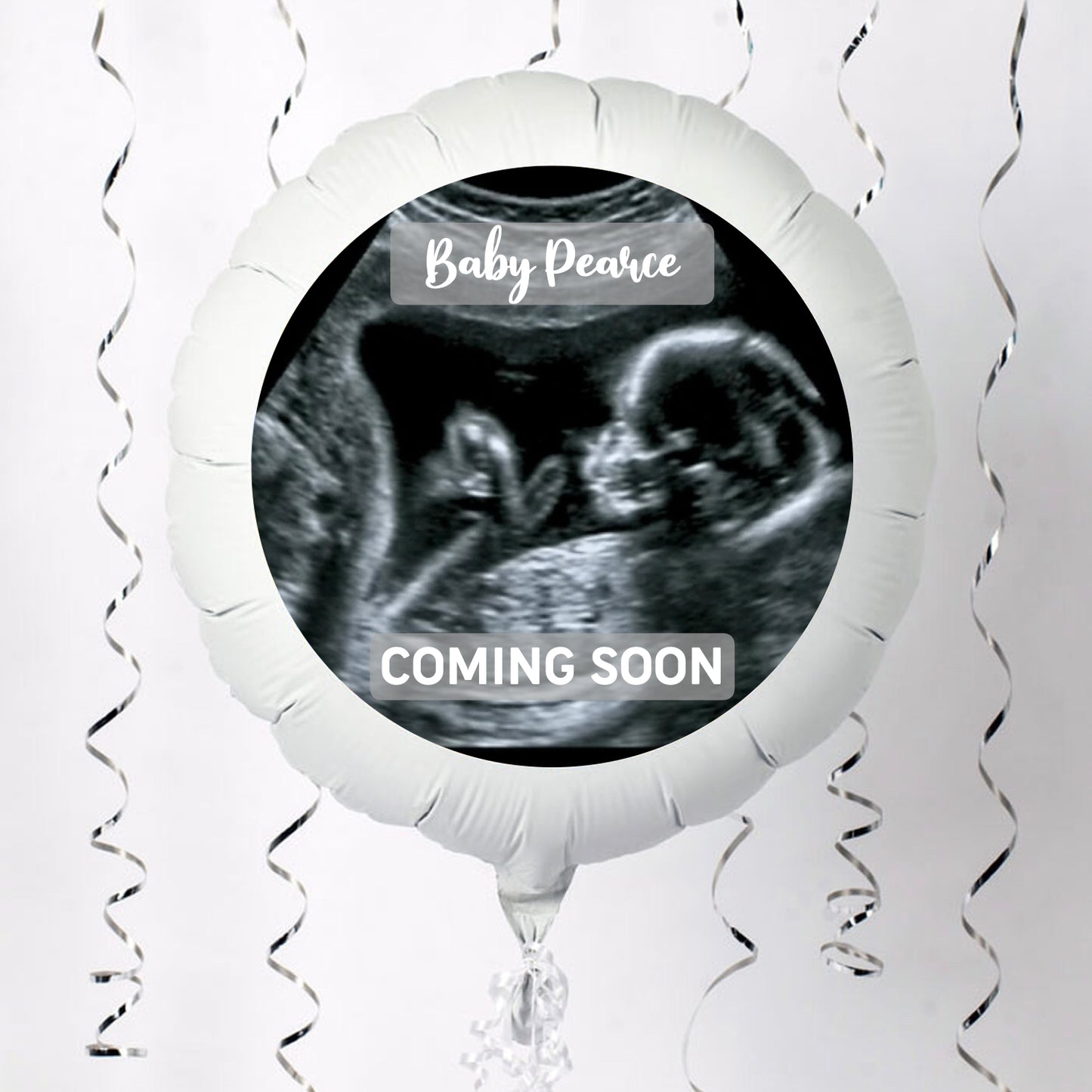 Unfilled Personalised Photo Balloon