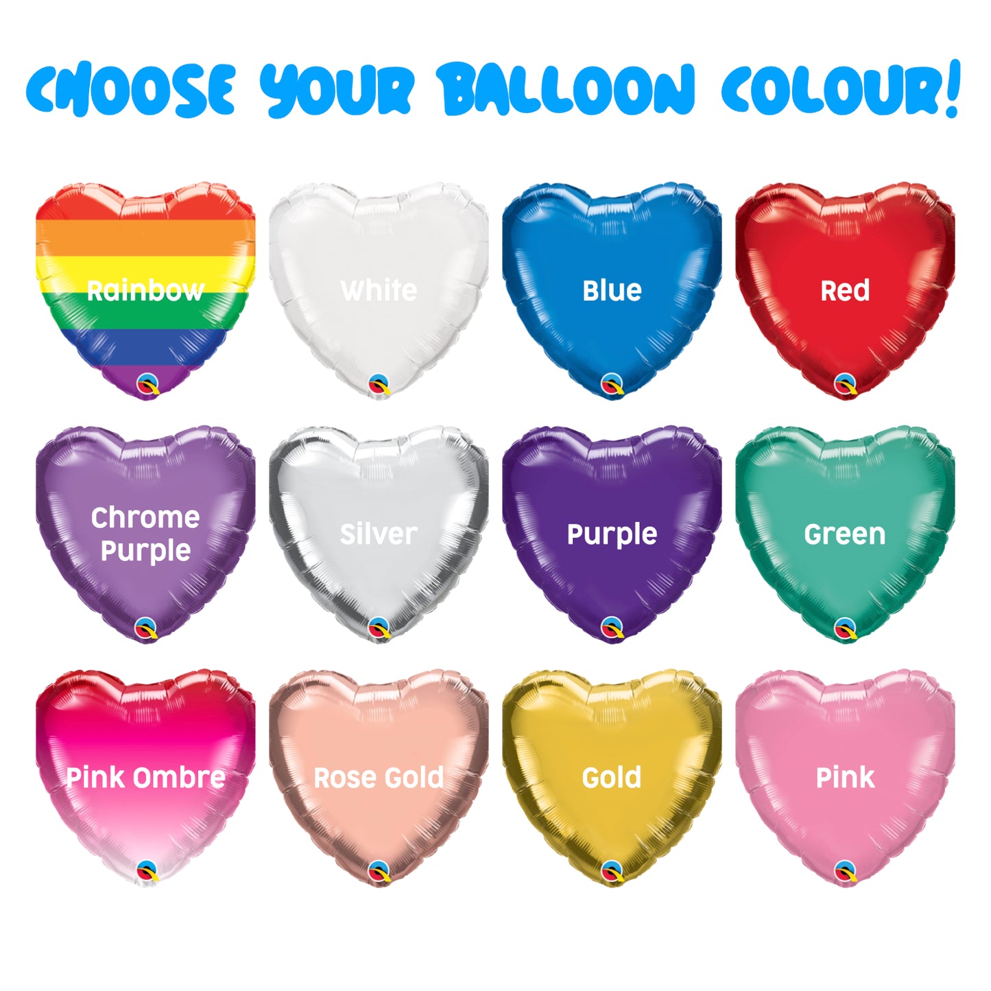 Personalised Heart Balloon
