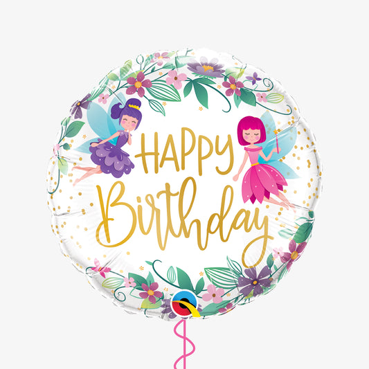 Fairy Happy Birthday Balloon