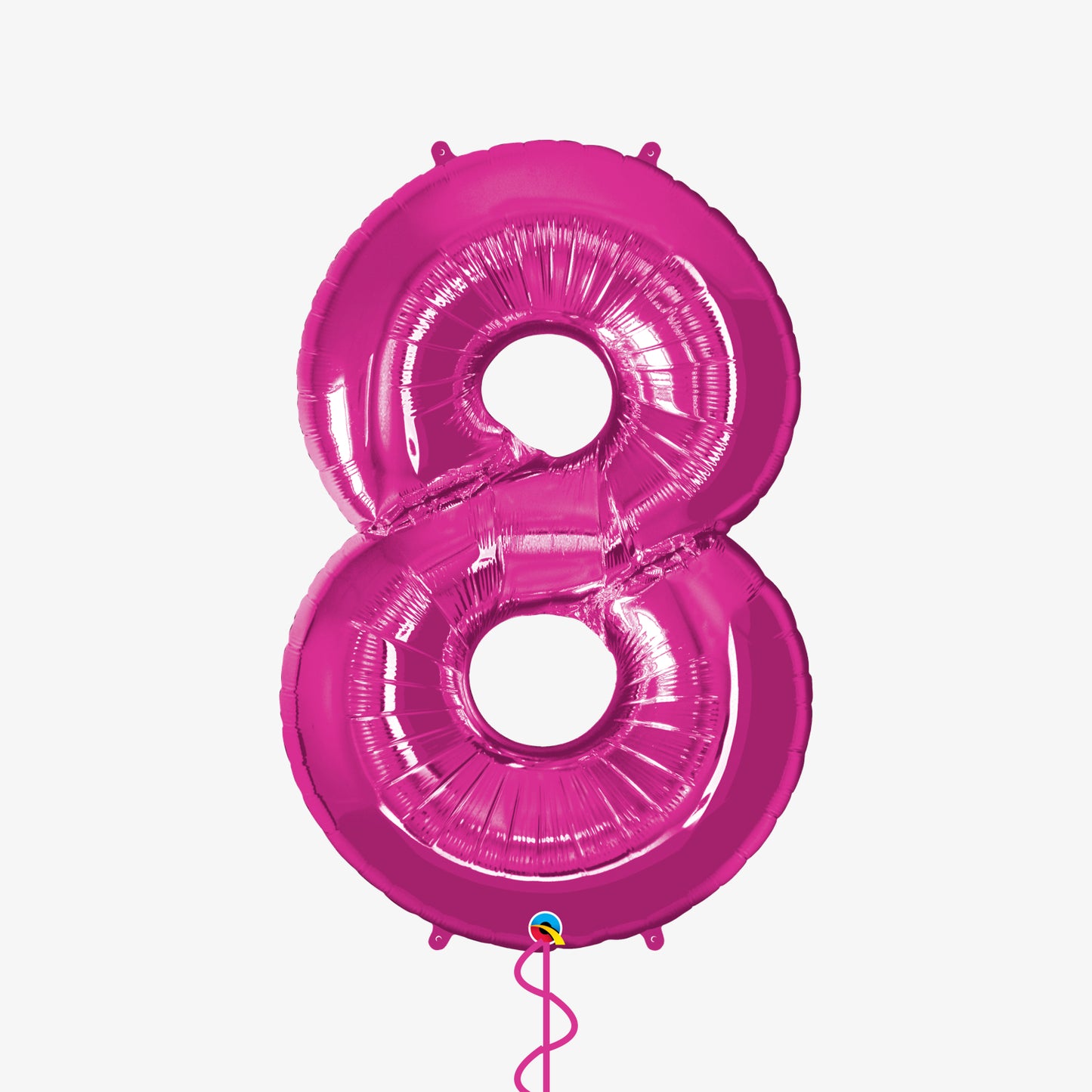 Pink Number Eight Balloon