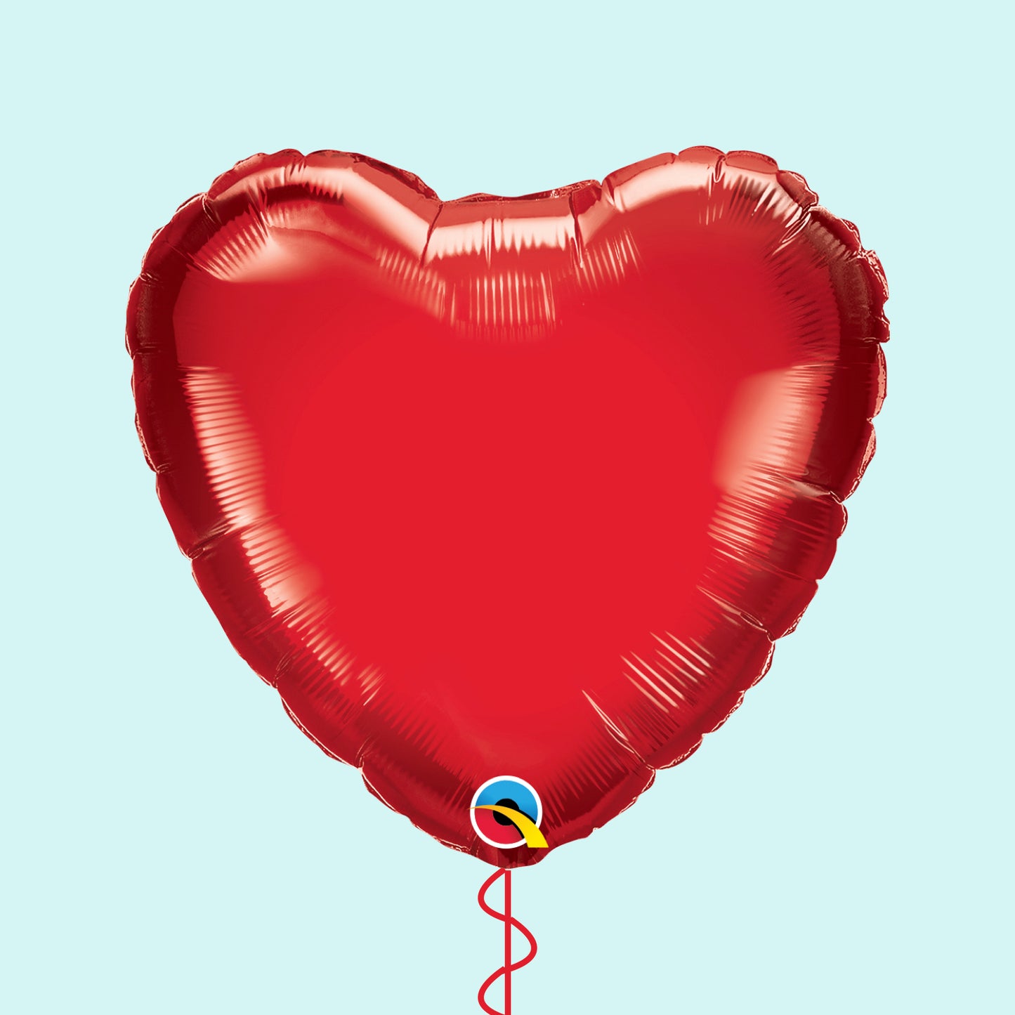 Red Heart Balloon Bunch