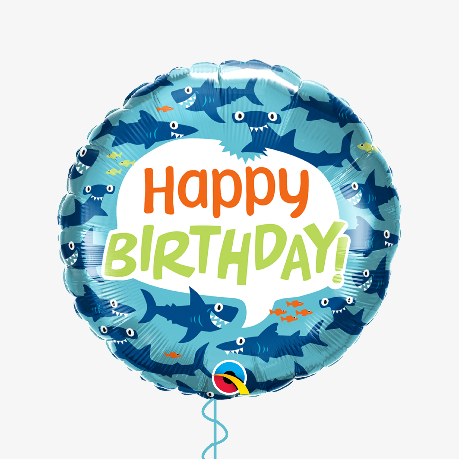Shark Happy Birthday Balloon