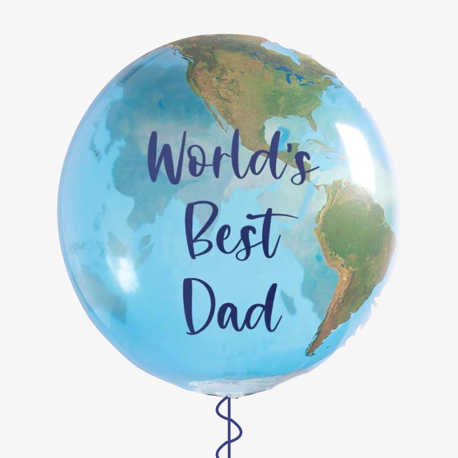 Worlds Best Dad Fathers Day Balloon